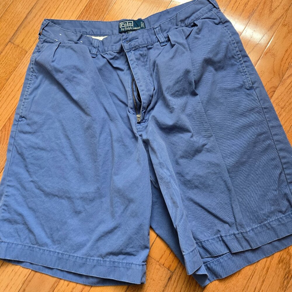 Mens Polo Ralph Lauren Blue/Purple size 34 shorts